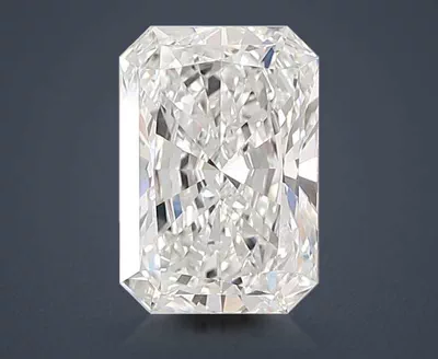 5.09ct F VVS2 Rare Carat Ideal Cut Radiant Lab Grown Diamond