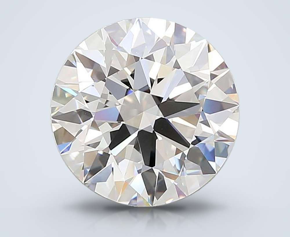 6.53ct G VVS1 Rare Carat Ideal Cut Round Lab Grown Diamond