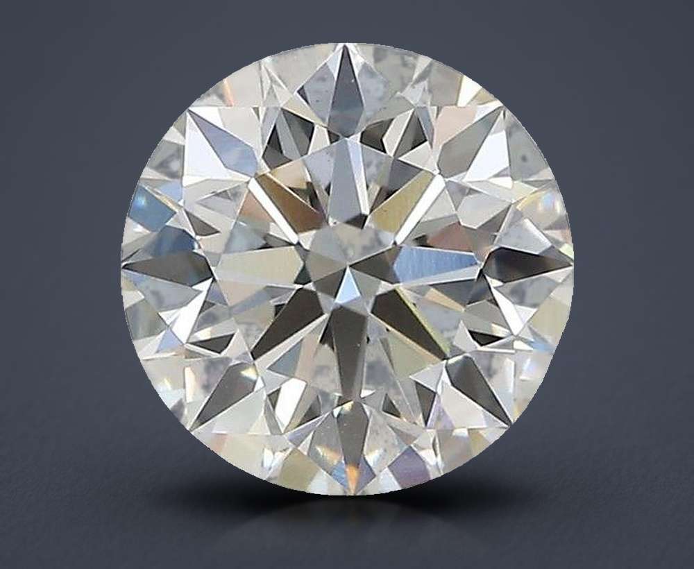 1.57ct F VS2 Rare Carat Ideal Cut Round Lab Grown Diamond
