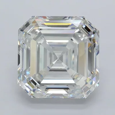 3.11ct D VVS1 Very Good Cut Asscher Lab Grown Diamond