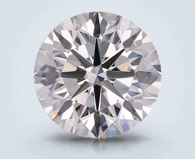 5.01ct H VVS2 Excellent Cut Round Lab Grown Diamond