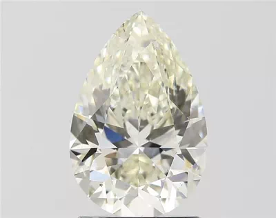 1.70ct K SI1 Rare Carat Ideal Cut Pear Diamond