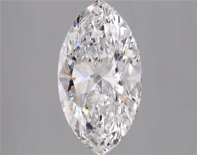 3.01ct E SI2 Rare Carat Ideal Cut Marquise Diamond