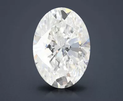 1.54ct D VVS2 Rare Carat Ideal Cut Oval Lab Grown Diamond