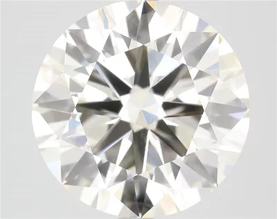 5.04ct J VS2 Rare Carat Ideal Cut Round Lab Grown Diamond