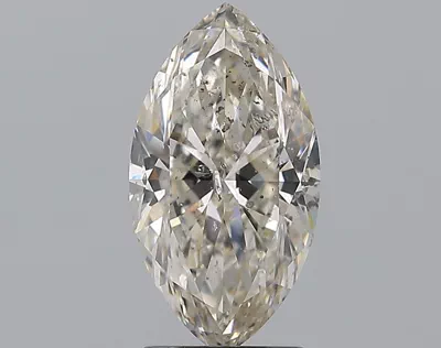 2.50ct I SI2 Rare Carat Ideal Cut Marquise Diamond