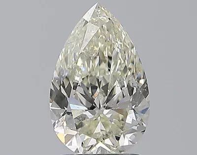 1.70ct J SI2 Rare Carat Ideal Cut Pear Diamond