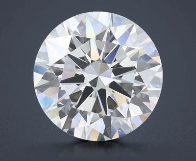5.02ct F VVS2 Rare Carat Ideal Cut Round Lab Grown Diamond