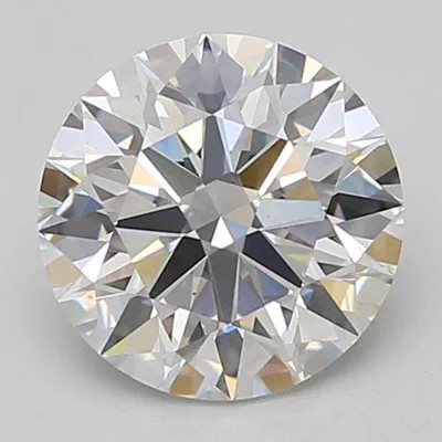 2.05ct D VS2 Rare Carat Ideal Cut Round Lab Grown Diamond