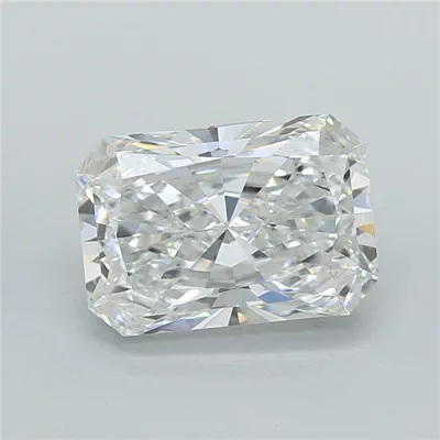 3.05ct E VVS2 Rare Carat Ideal Cut Radiant Lab Grown Diamond