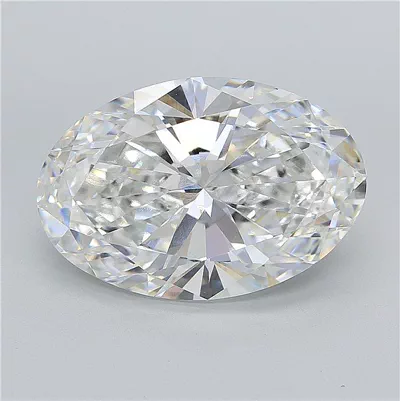10.01ct E VVS2 Rare Carat Ideal Cut Oval Lab Grown Diamond
