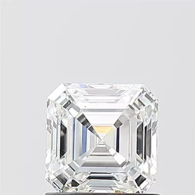 1.05ct E VS2 Rare Carat Ideal Cut Asscher Lab Grown Diamond