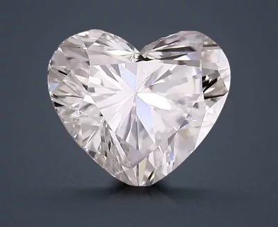 1.32ct F VS2 Rare Carat Ideal Cut Heart Lab Grown Diamond
