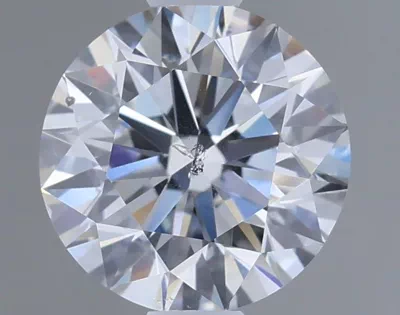 1.08ct D SI2 Rare Carat Ideal Cut Round Diamond