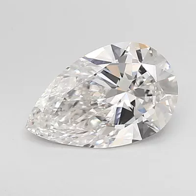 2.01ct F VS1 Rare Carat Ideal Cut Pear Lab Grown Diamond