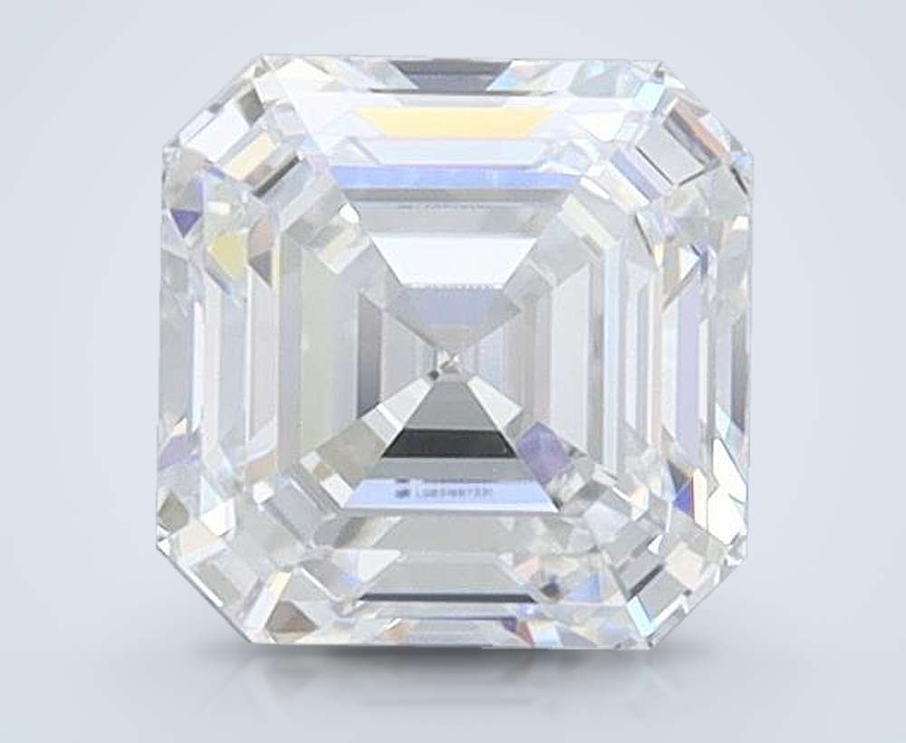 1.02ct D FL Rare Carat Ideal Cut Asscher Lab Grown Diamond