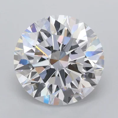 2.48ct D FL Rare Carat Ideal Cut Round Lab Grown Diamond