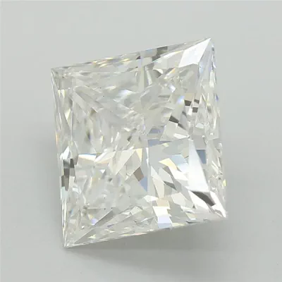 2.76ct E VS2 Rare Carat Ideal Cut Princess Lab Grown Diamond