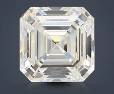 5.09ct D VVS2 Rare Carat Ideal Cut Asscher Lab Grown Diamond
