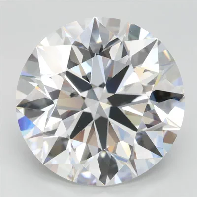 5.01ct D FL Rare Carat Ideal Cut Round Lab Grown Diamond