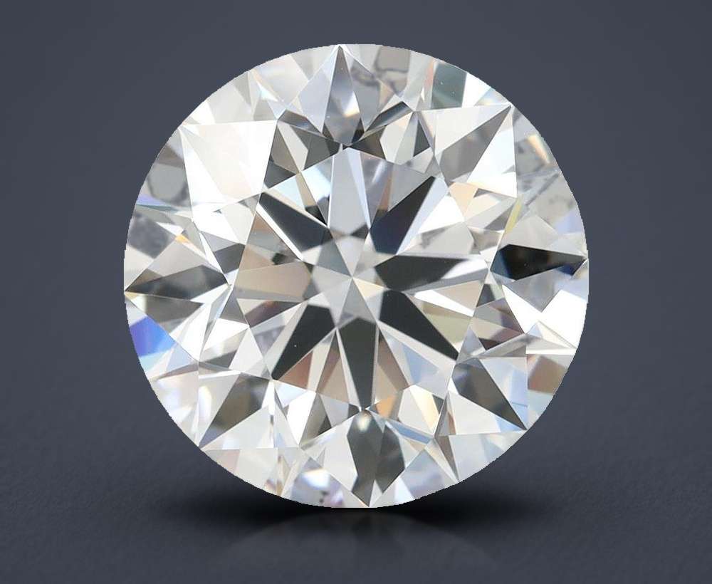 5.01ct D FL Rare Carat Ideal Cut Round Lab Grown Diamond