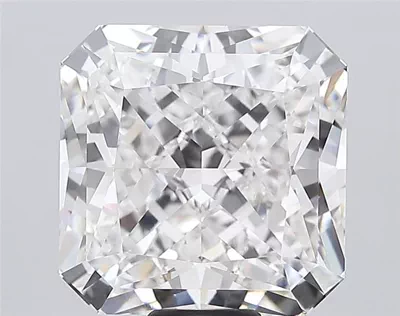 18.40ct F VVS1 Rare Carat Ideal Cut Radiant Lab Grown Diamond