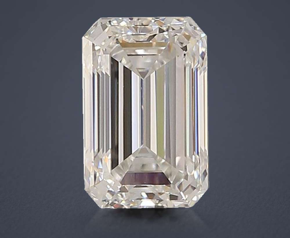 1.81ct E VS1 Very Good Cut Emerald Lab Grown Diamond
