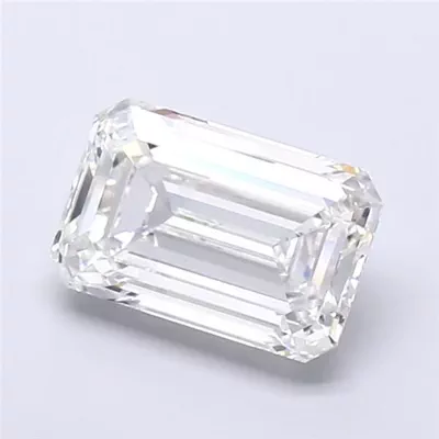 7.05ct E VS1 Rare Carat Ideal Cut Emerald Lab Grown Diamond