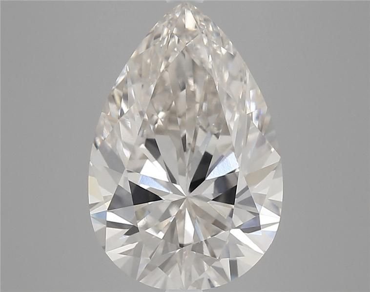 5.01ct H VVS1 Rare Carat Ideal Cut Pear Diamond