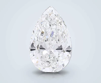 18.03ct F VVS2 Rare Carat Ideal Cut Pear Lab Grown Diamond