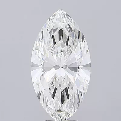6.08ct G VVS2 Rare Carat Ideal Cut Marquise Lab Grown Diamond