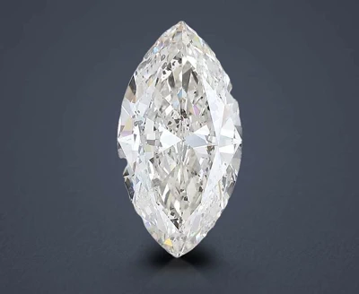 3.01ct I SI2 Rare Carat Ideal Cut Marquise Diamond