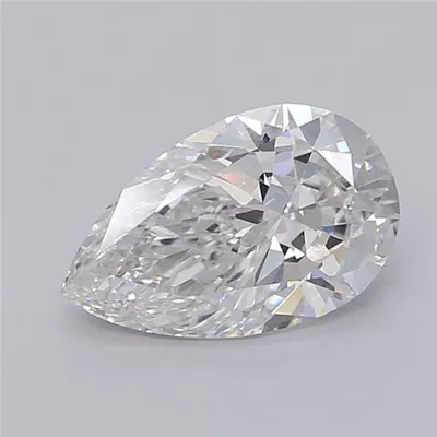 1.92ct F VS1 Rare Carat Ideal Cut Pear Lab Grown Diamond