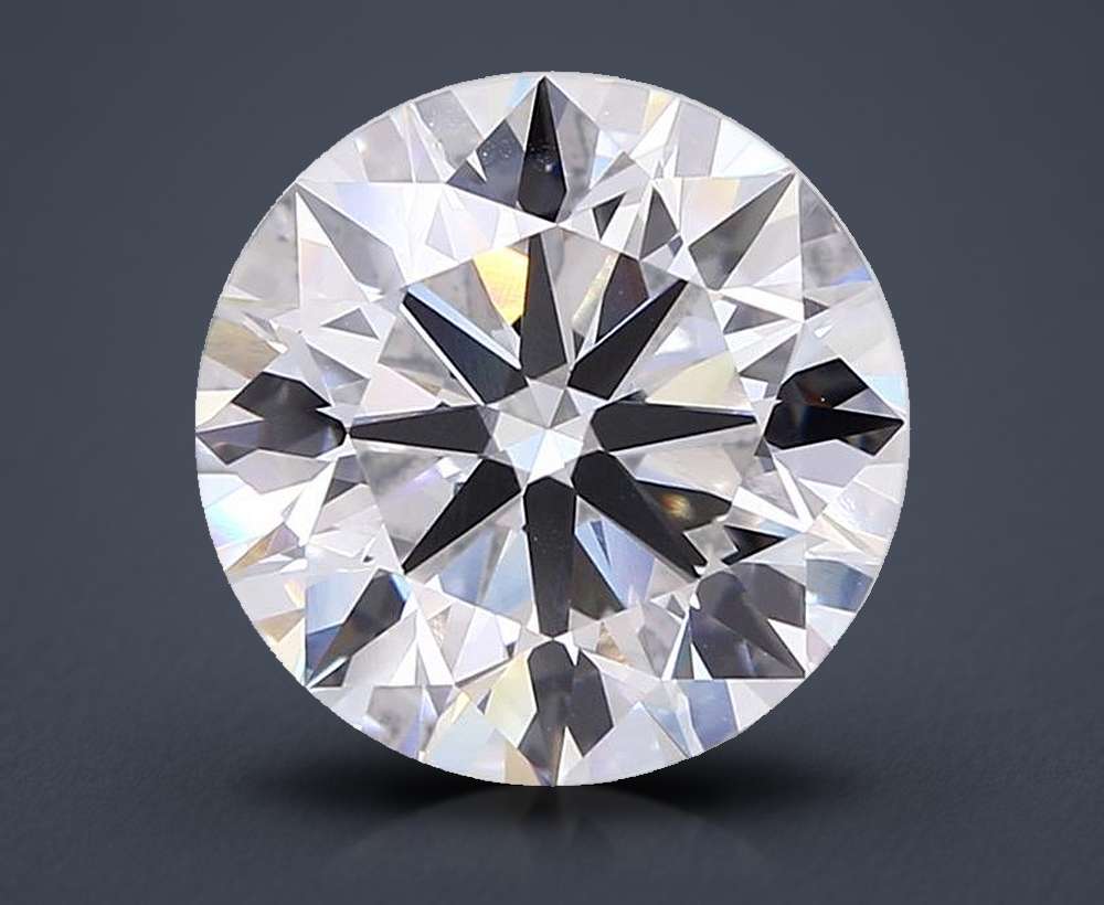 9.08ct G VVS2 Rare Carat Ideal Cut Round Lab Grown Diamond