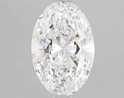 11.09ct F VVS2 Rare Carat Ideal Cut Oval Lab Grown Diamond