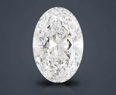 11.09ct F VVS2 Rare Carat Ideal Cut Oval Lab Grown Diamond