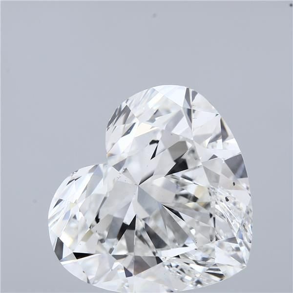 25.06ct E VS2 Rare Carat Ideal Cut Heart Lab Grown Diamond