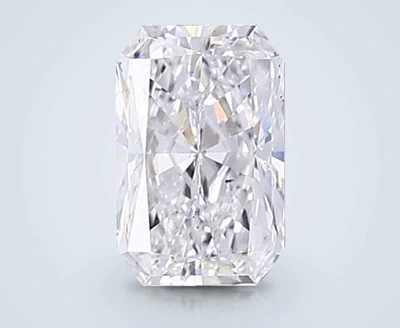2.53ct D VS2 Rare Carat Ideal Cut Radiant Lab Grown Diamond