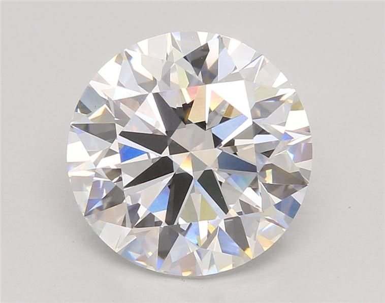 5.34ct E VS1 Rare Carat Ideal Cut Round Lab Grown Diamond