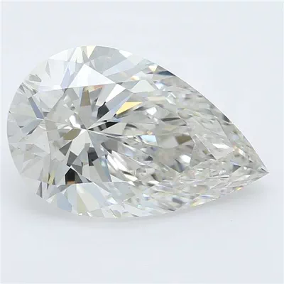 2.37ct H VVS2 Rare Carat Ideal Cut Pear Lab Grown Diamond