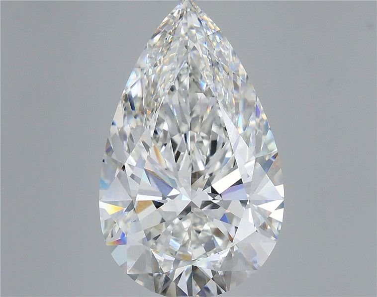 13.03ct F VVS2 Rare Carat Ideal Cut Pear Lab Grown Diamond
