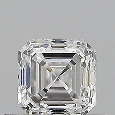 0.50ct D SI2 Rare Carat Ideal Cut Asscher Diamond
