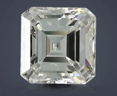 3.22ct J VVS2 Excellent Cut Asscher Diamond