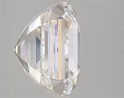 10.67ct F VS2 Rare Carat Ideal Cut Asscher Lab Grown Diamond