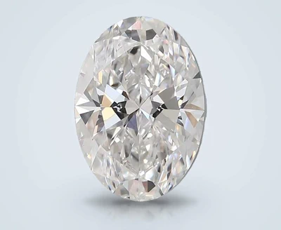 5.07ct D VVS2 Rare Carat Ideal Cut Oval Lab Grown Diamond