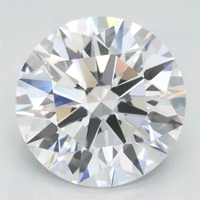 2.54ct D IF Rare Carat Ideal Cut Round Lab Grown Diamond
