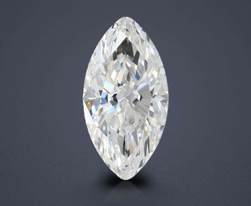 2.16ct D FL Rare Carat Ideal Cut Marquise Lab Grown Diamond