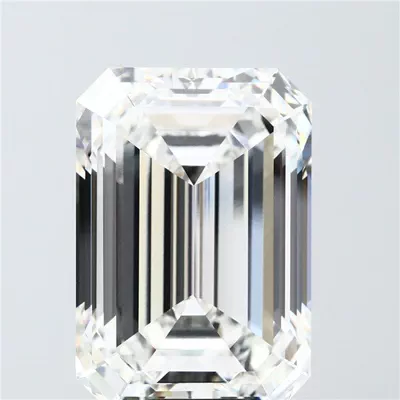 15.09ct G VVS2 Rare Carat Ideal Cut Emerald Lab Grown Diamond