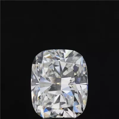 5.06ct H VS2 Rare Carat Ideal Cut Cushion Diamond