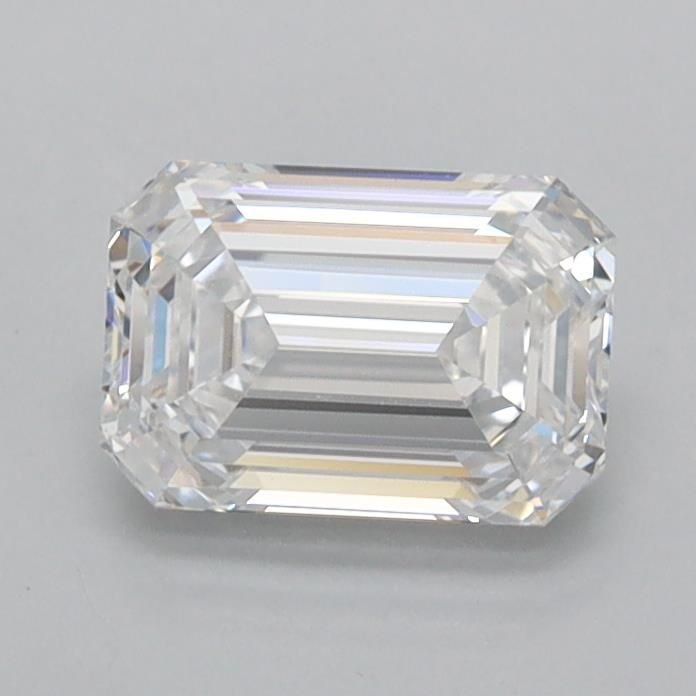 1.06ct D VVS1 Rare Carat Ideal Cut Emerald Lab Grown Diamond